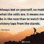 always bet on yourself